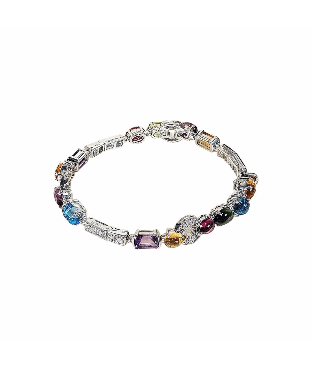 BVLGARI Серебрянный браслет из белого золота, фото 1