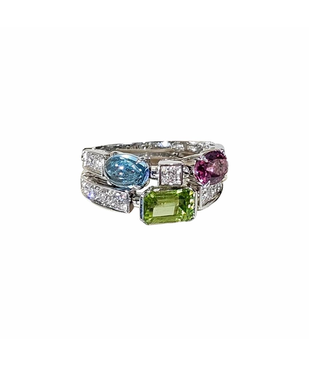 BVLGARI Серебряное кольцо из белого золота, фото 1