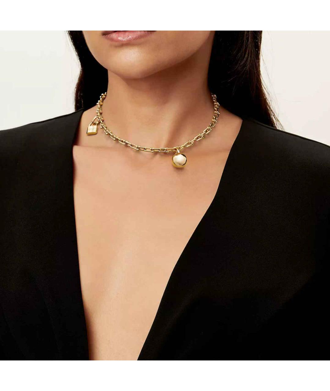 TIFFANY&CO Золотое колье из желтого золота, фото 4