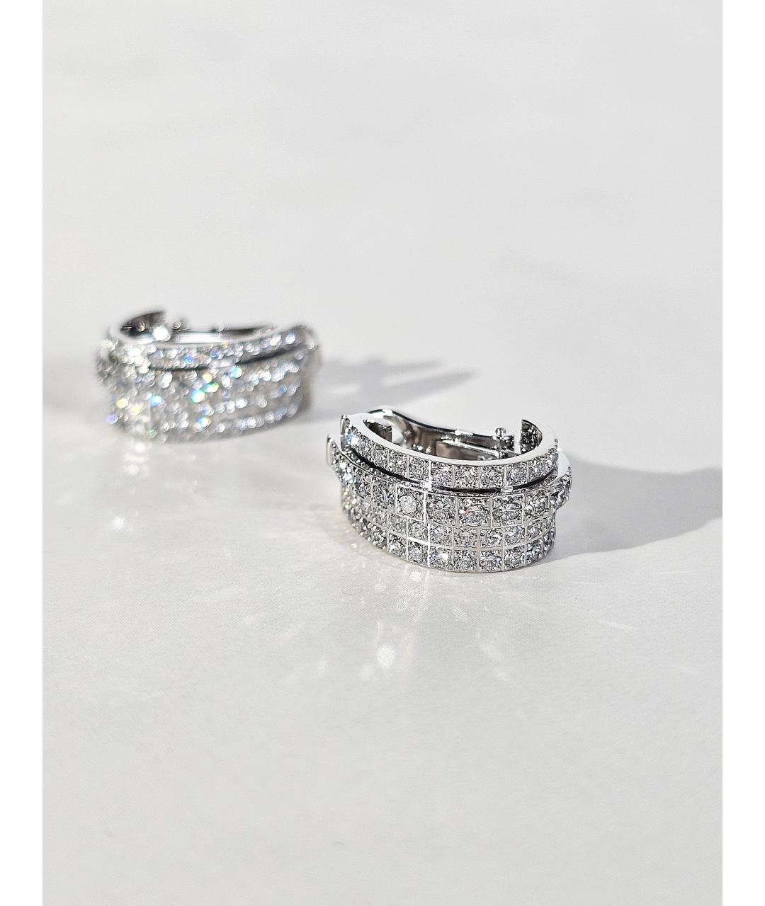 PIAGET Серебряные серьги из белого золота, фото 3