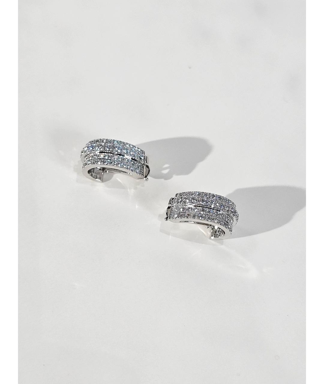 PIAGET Серебряные серьги из белого золота, фото 4