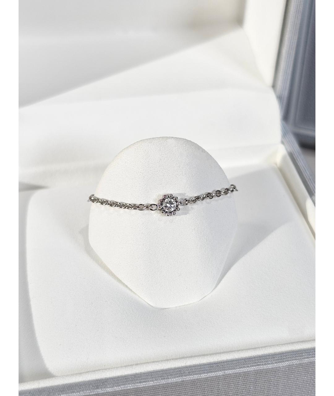 DIOR HOMME Серебряное кольцо из белого золота, фото 2