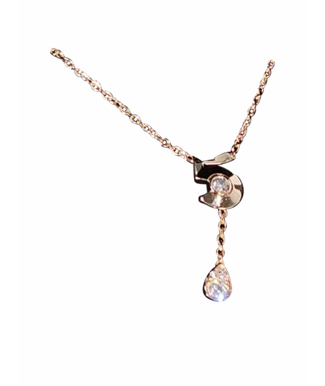 CHANEL Золотое колье из розового золота, фото 1