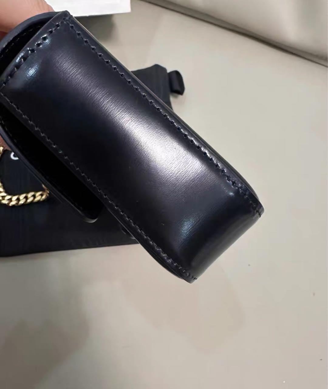 CELINE Черная сумка через плечо, фото 6