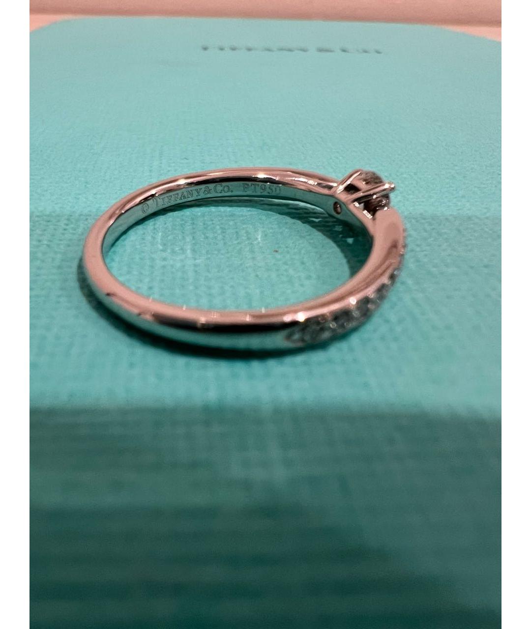 TIFFANY&CO Белое платиновое кольцо, фото 4