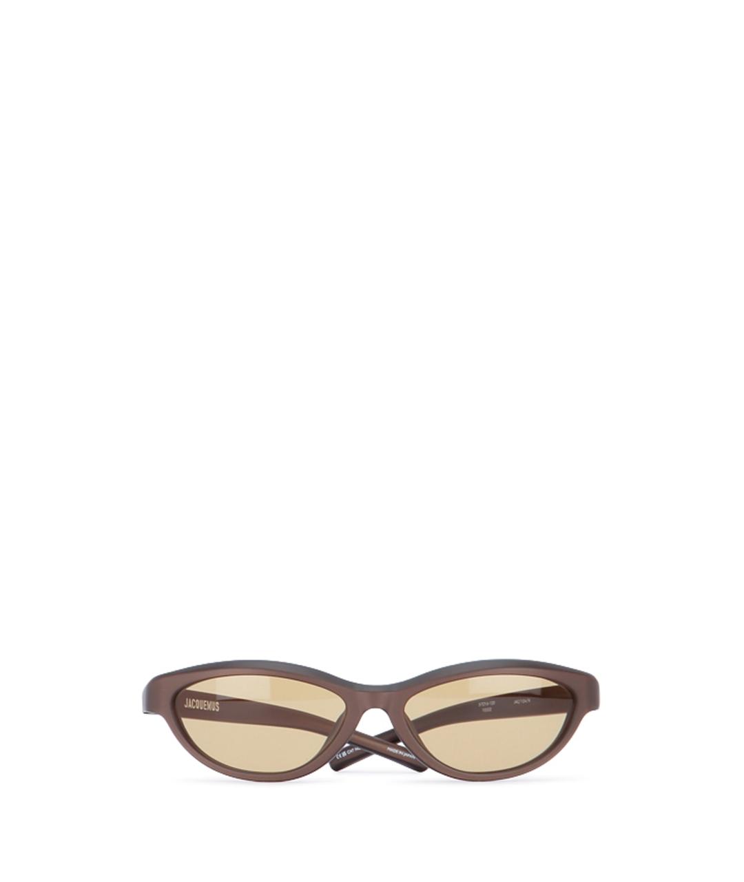 JACQUEMUS Коричневые солнцезащитные очки, фото 2