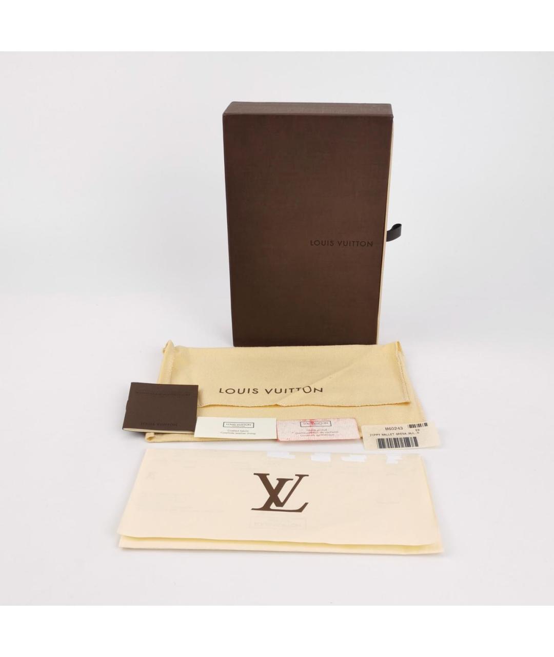 LOUIS VUITTON Черный кошелек, фото 5