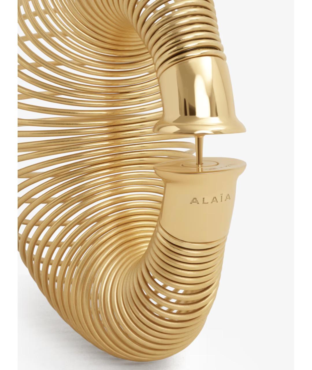ALAIA Золотые серьги, фото 3