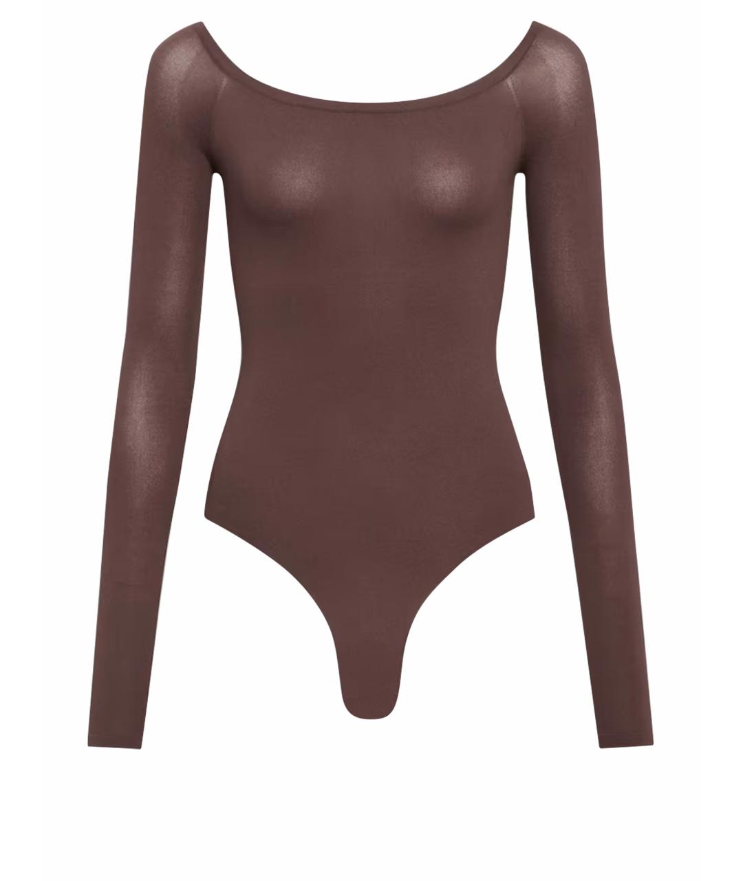 ALAIA Коричневое боди, фото 1