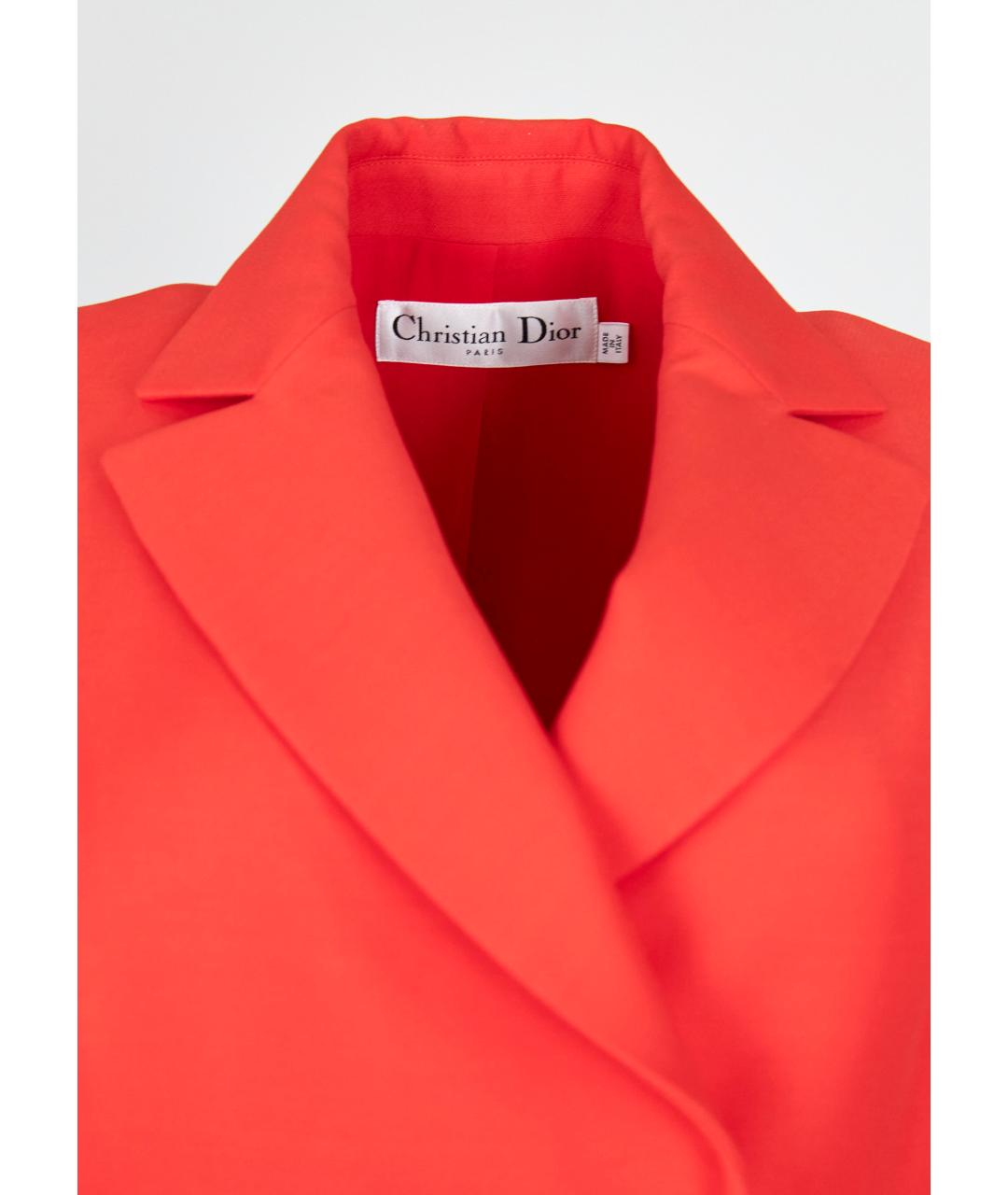 CHRISTIAN DIOR Красный жилет, фото 4