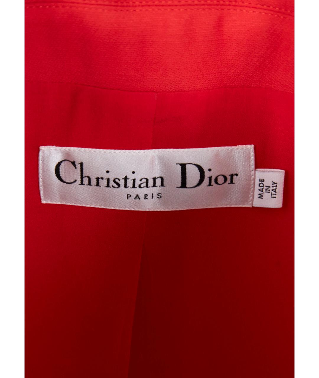 CHRISTIAN DIOR Красный жилет, фото 3