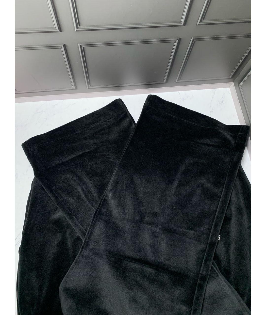 JUICY COUTURE Черные велюровые спортивные брюки и шорты, фото 8