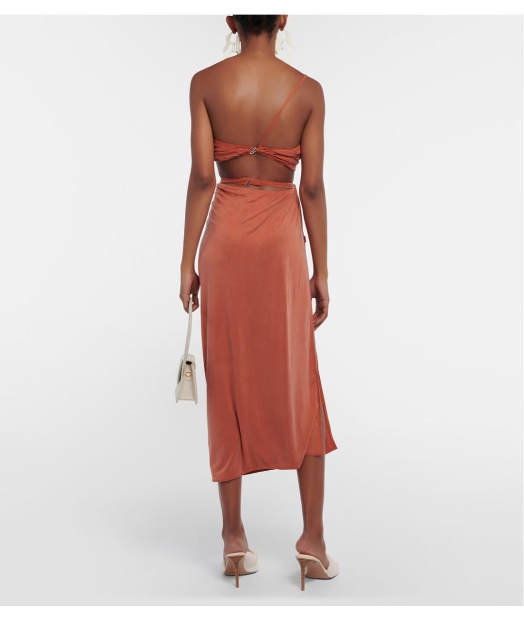 JACQUEMUS Коричневая майка, фото 2