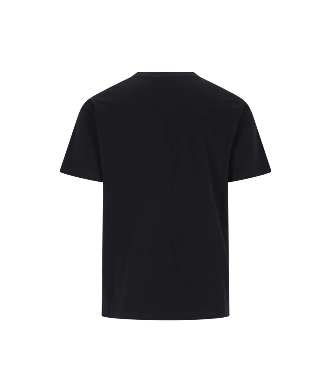 GIVENCHY Черная хлопковая футболка, фото 2