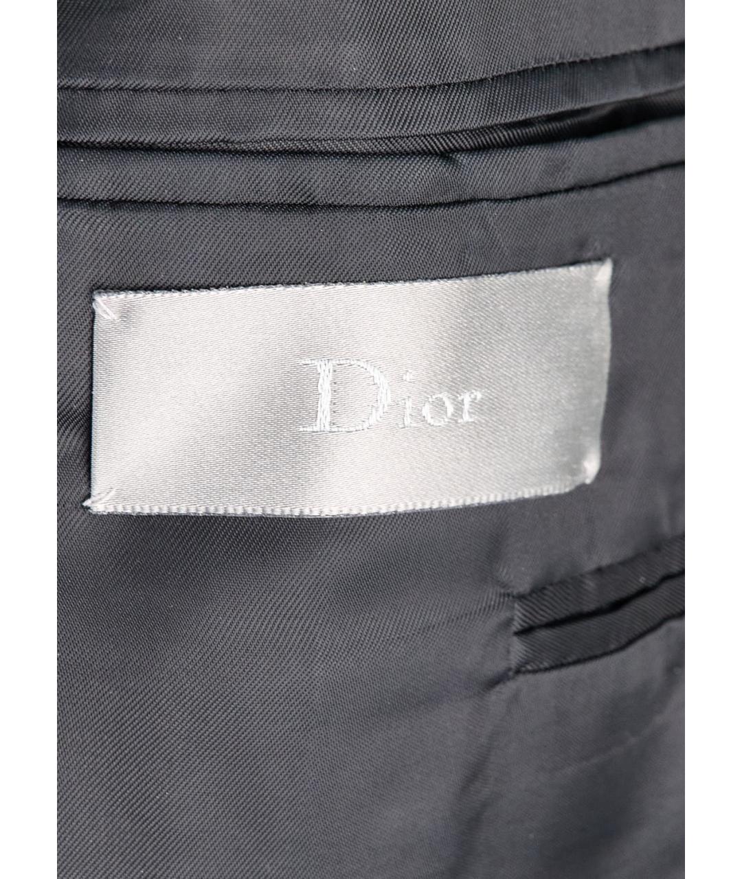 CHRISTIAN DIOR Серый классический костюм, фото 9