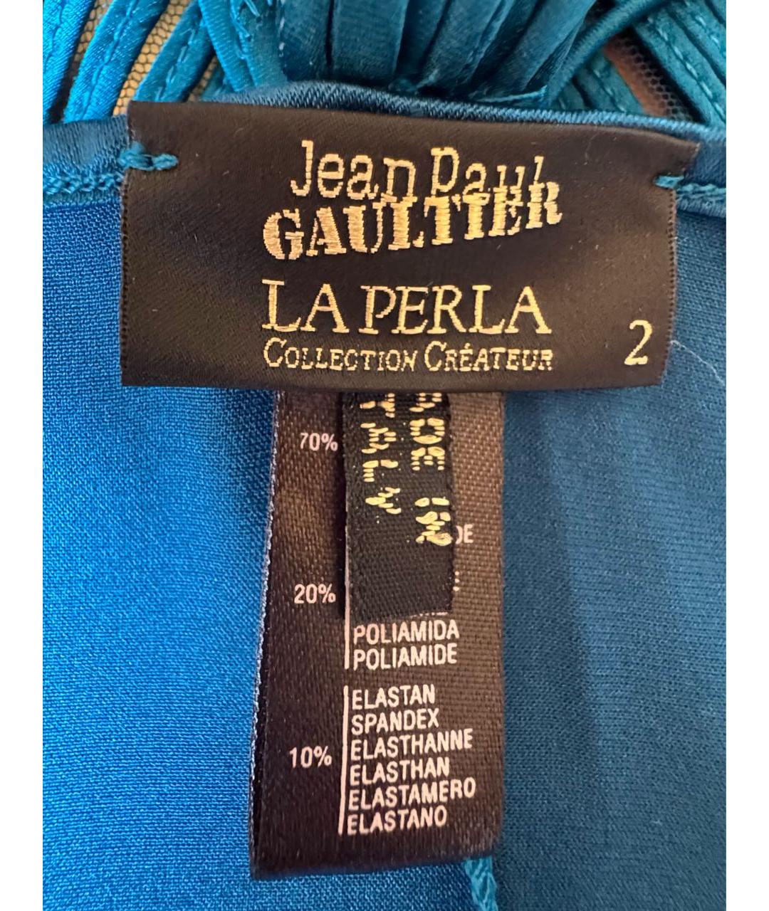 JEAN PAUL GAULTIER Бирюзовая пижамы и сорочки, фото 5