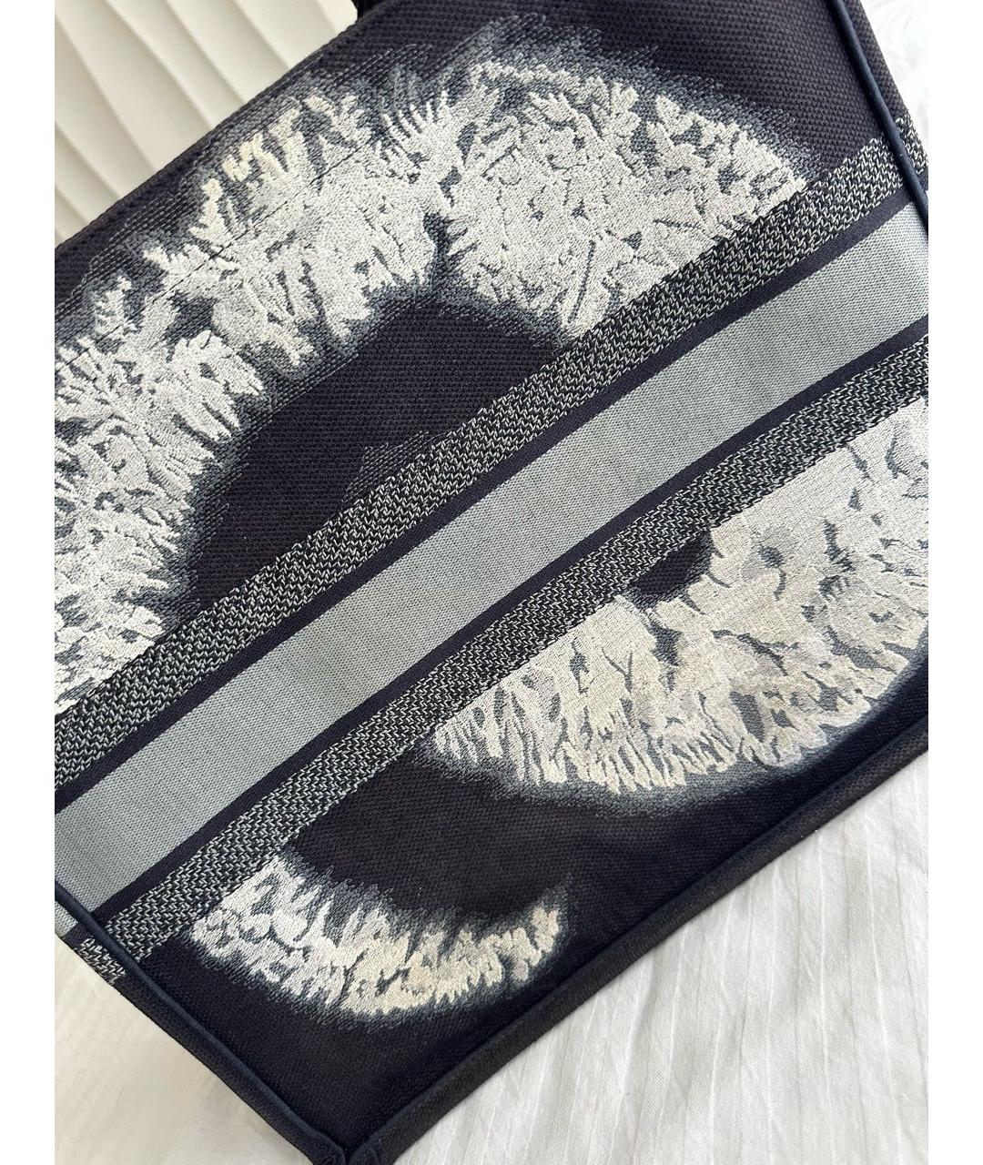 CHRISTIAN DIOR Синяя пляжная сумка, фото 2