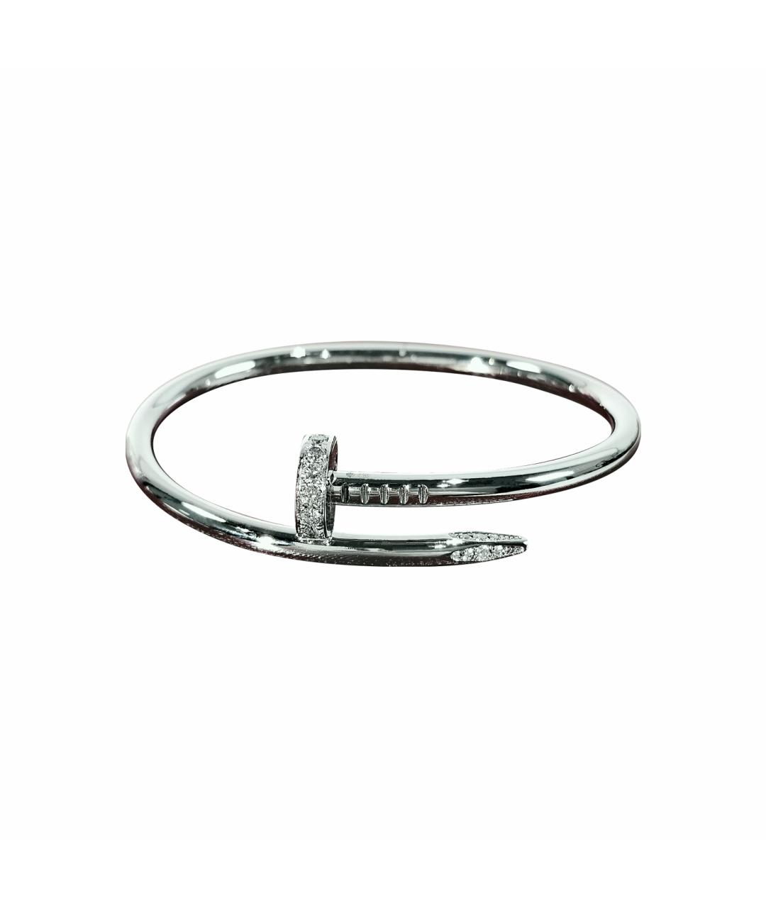 CARTIER Серебрянный браслет из белого золота, фото 1