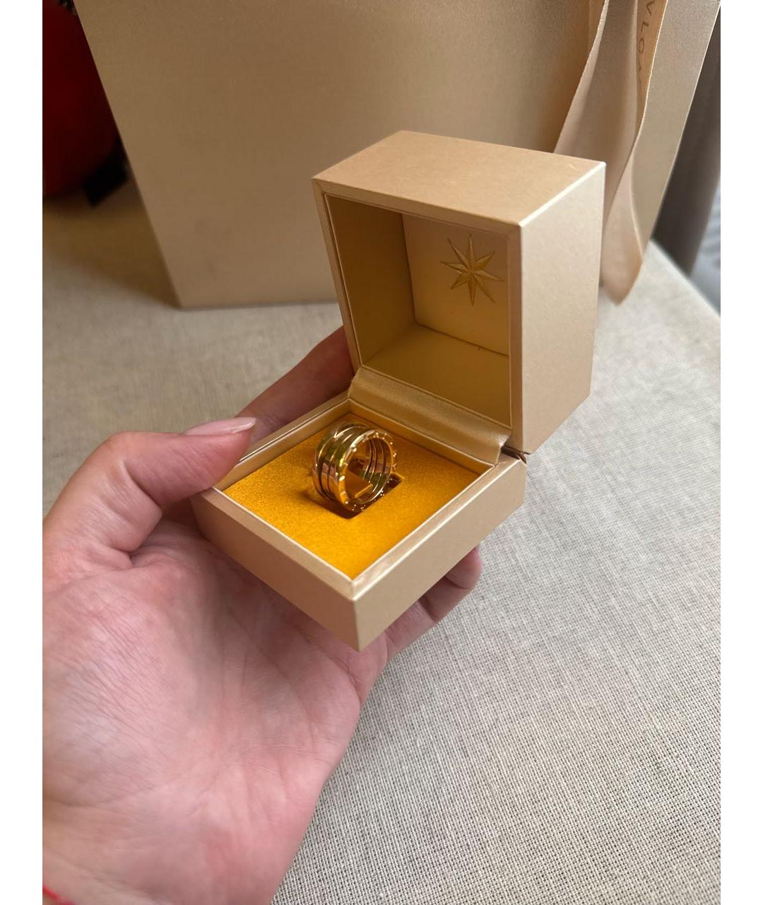 BVLGARI Золотое кольцо из желтого золота, фото 2