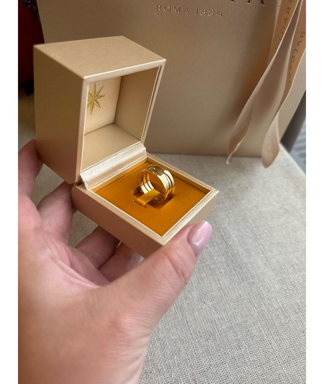 BVLGARI Золотое кольцо из желтого золота, фото 5