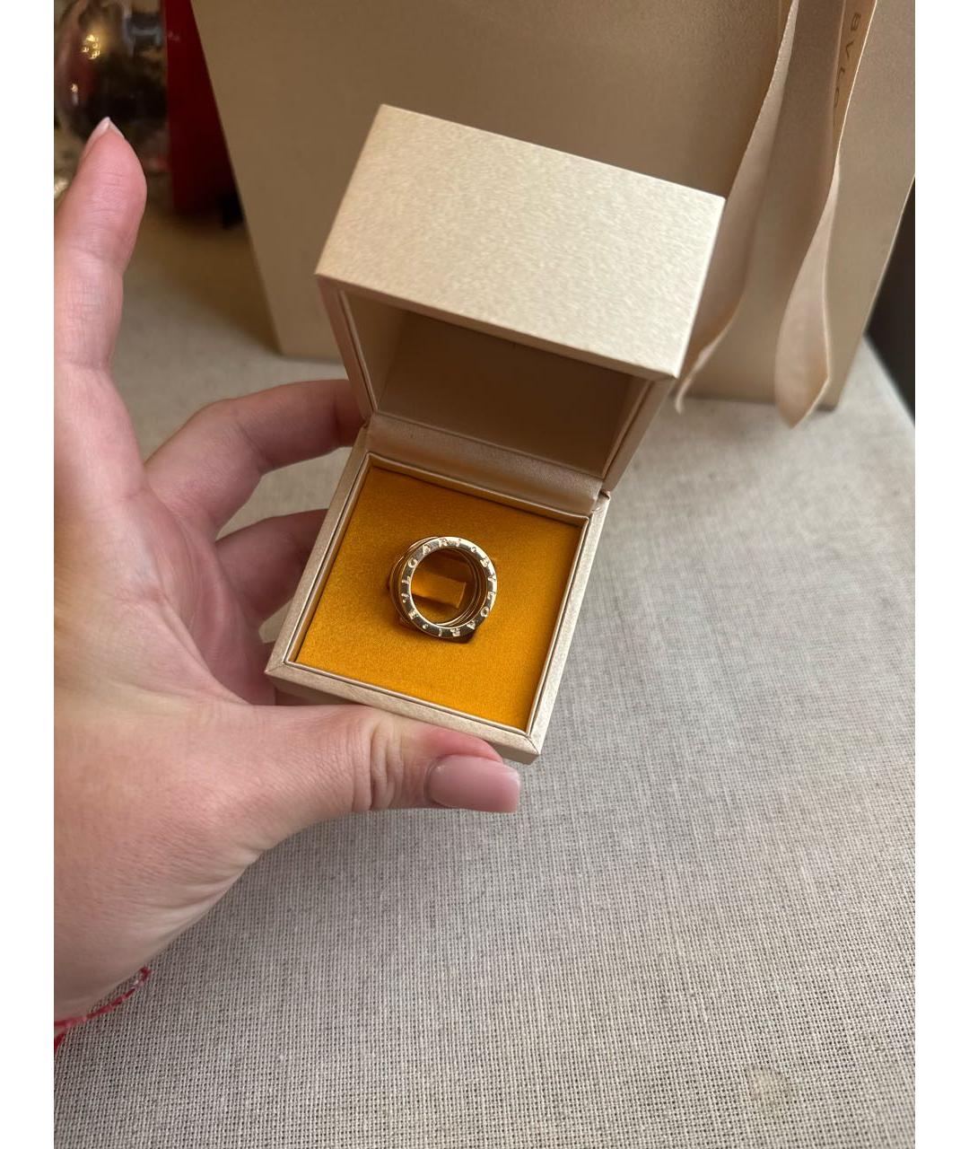 BVLGARI Золотое кольцо из желтого золота, фото 4