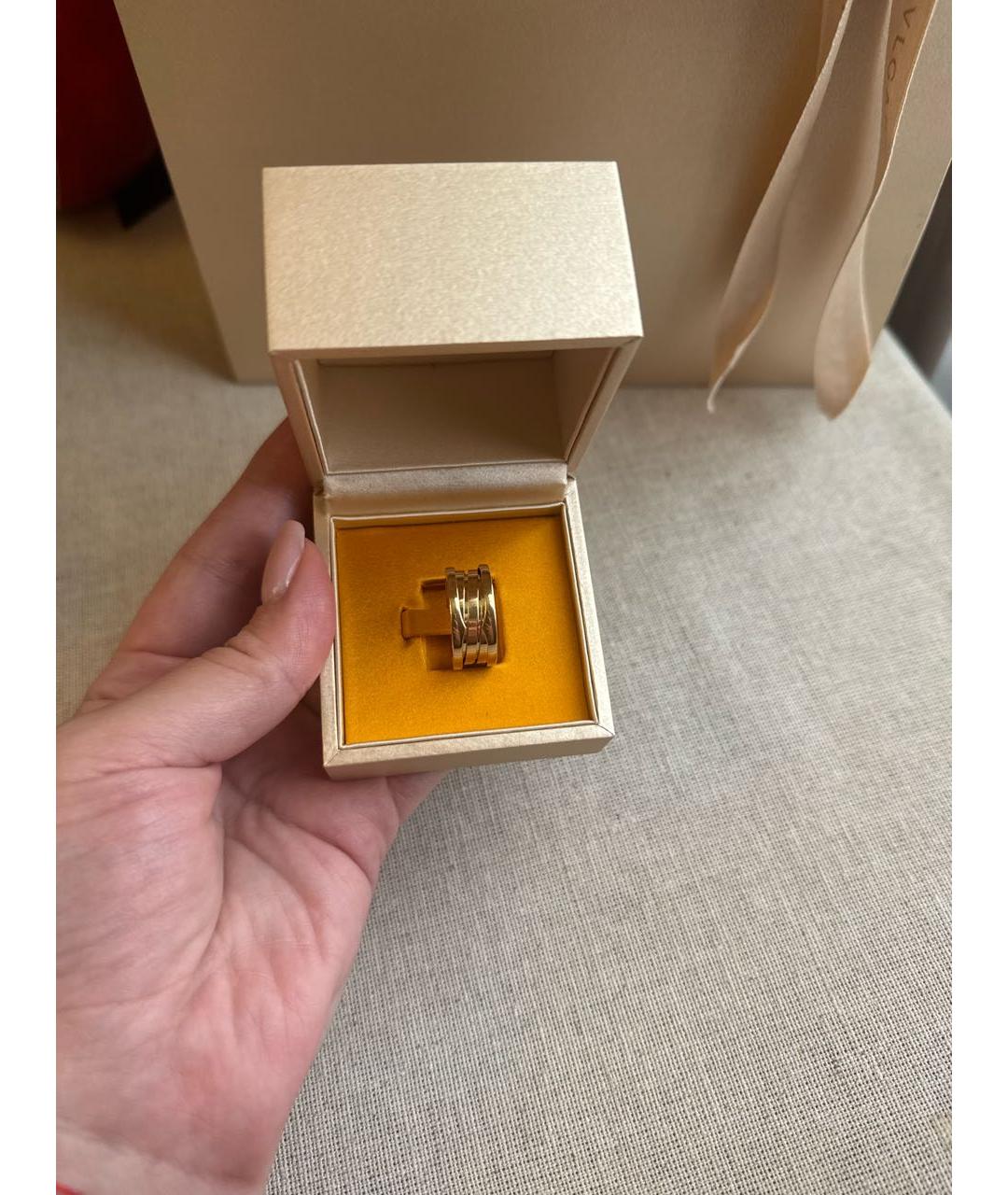 BVLGARI Золотое кольцо из желтого золота, фото 3