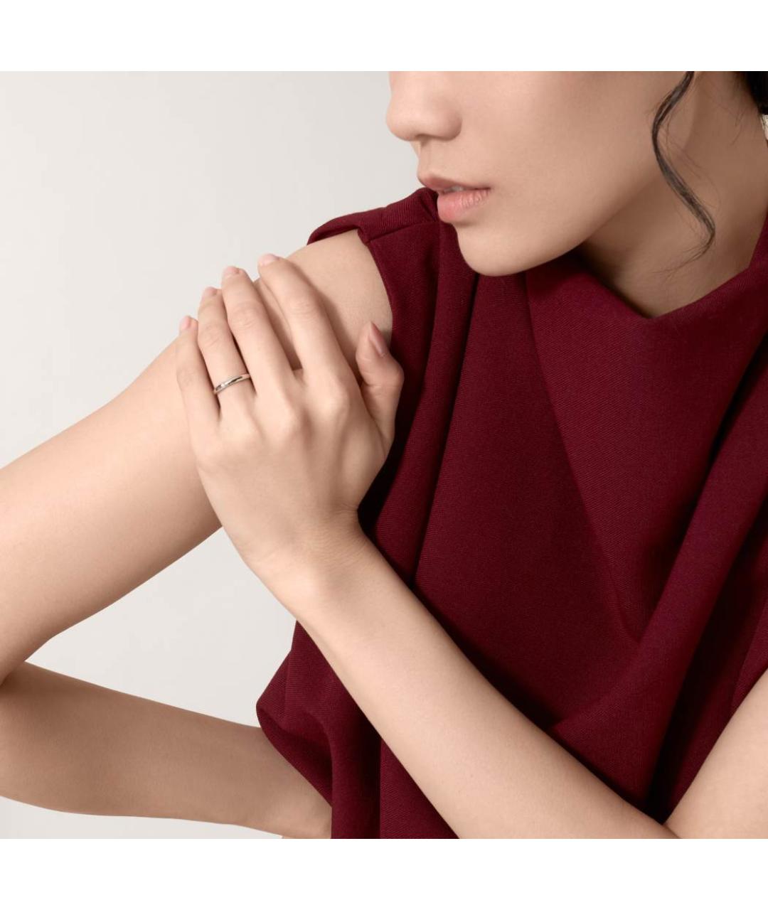 CARTIER Серебряное платиновое кольцо, фото 4