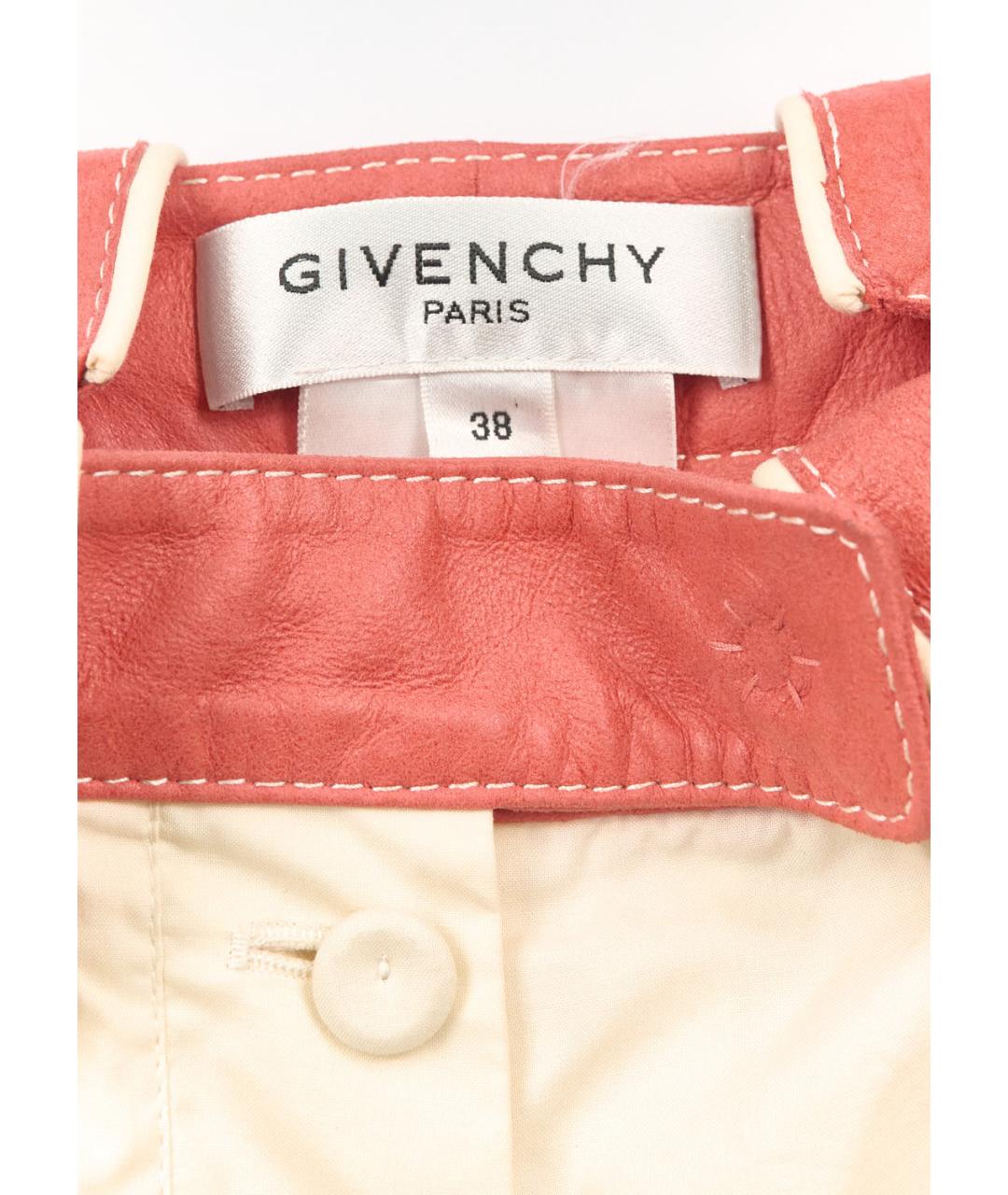GIVENCHY Бежевый шелковый костюм с брюками, фото 3