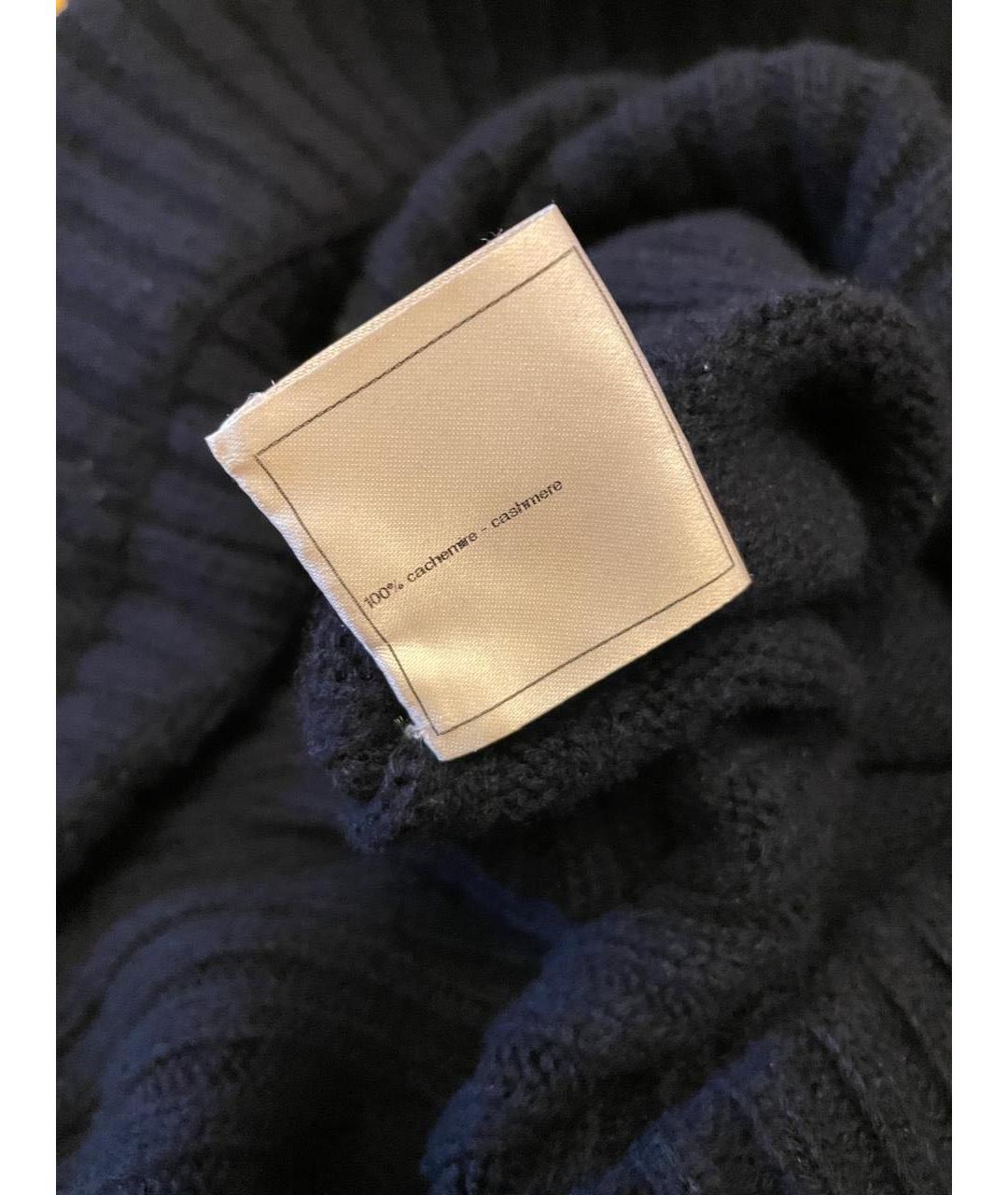 CHANEL Темно-синий кашемировый джемпер / свитер, фото 4