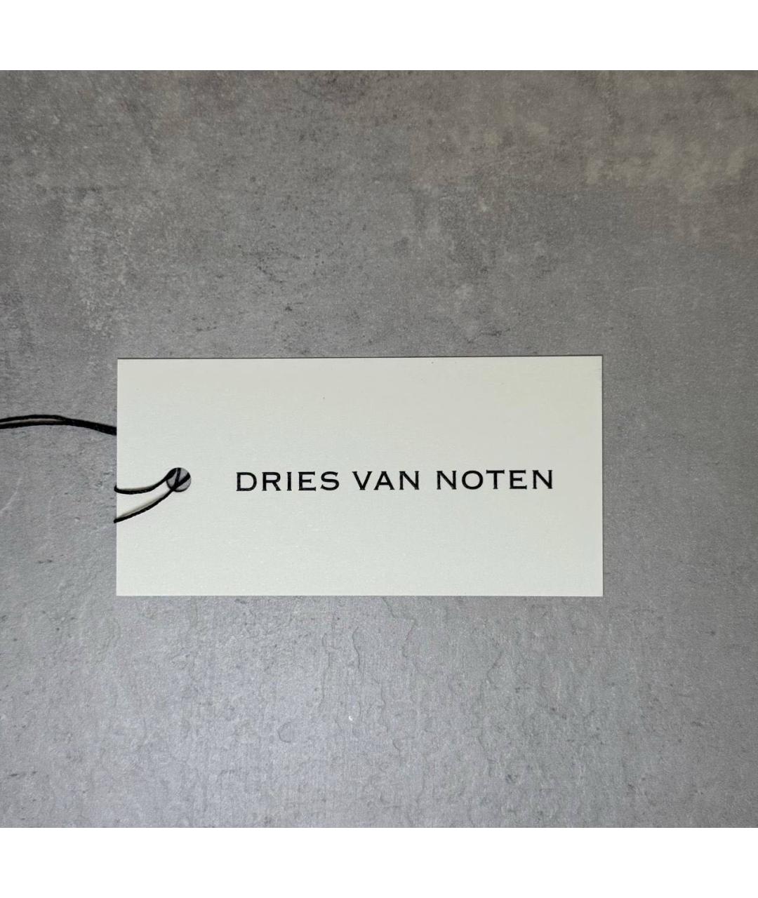 DRIES VAN NOTEN Коричневый кожаный кошелек, фото 5