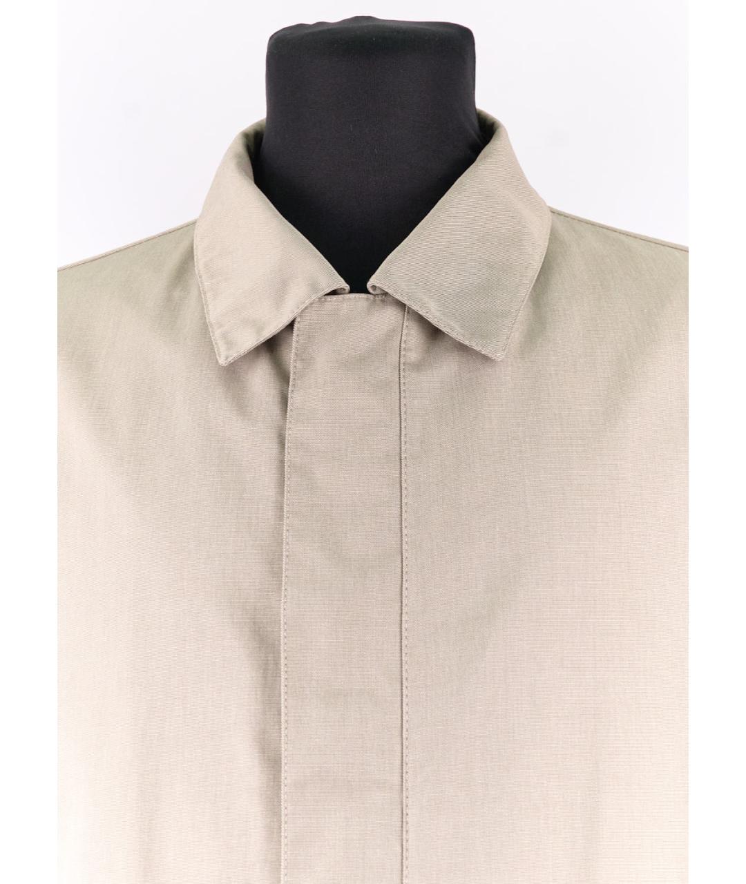 BRIONI Бежевая хлопковая куртка, фото 4