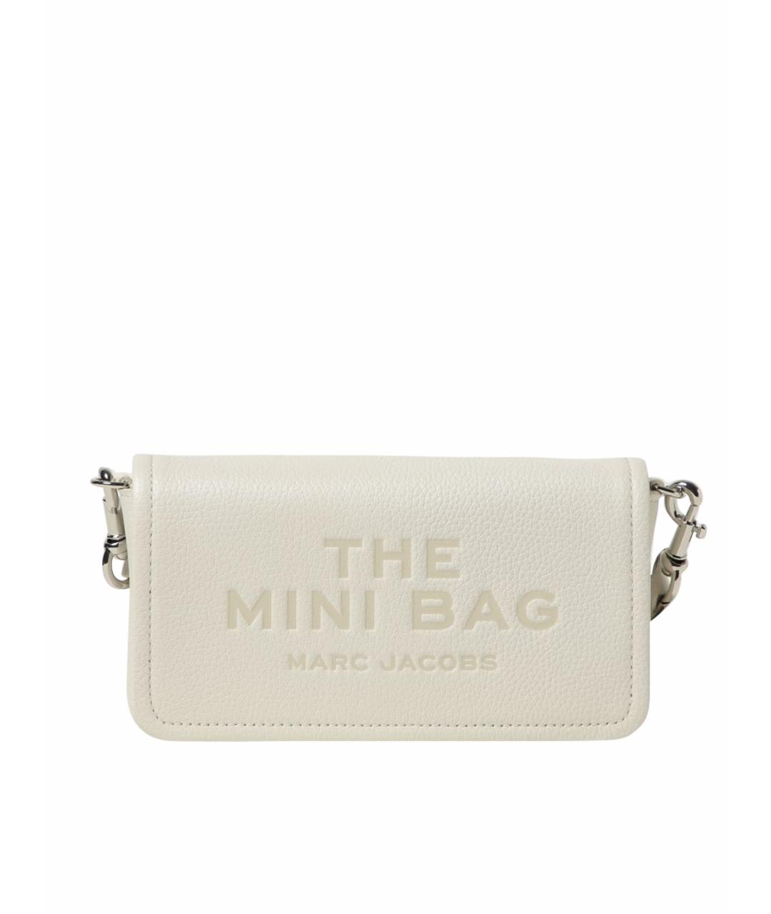 MARC JACOBS Бежевая кожаная сумка через плечо, фото 1