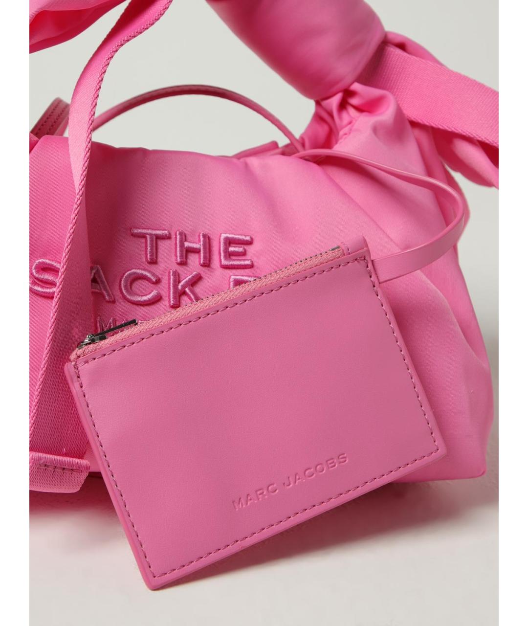 MARC JACOBS Розовая сумка с короткими ручками, фото 3