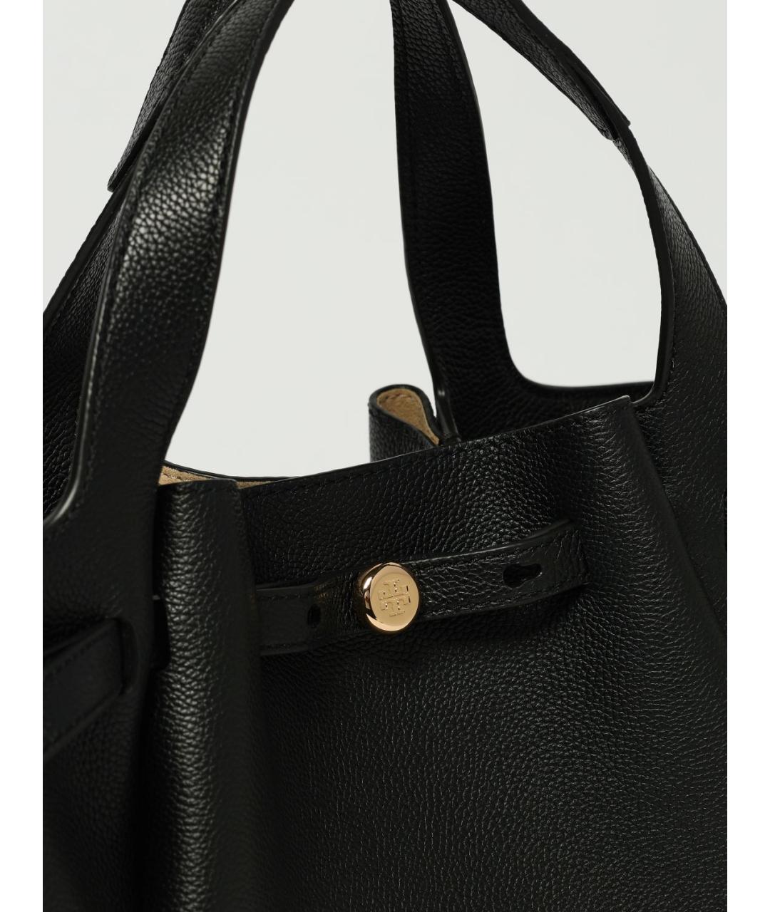 TORY BURCH Черная сумка тоут, фото 3