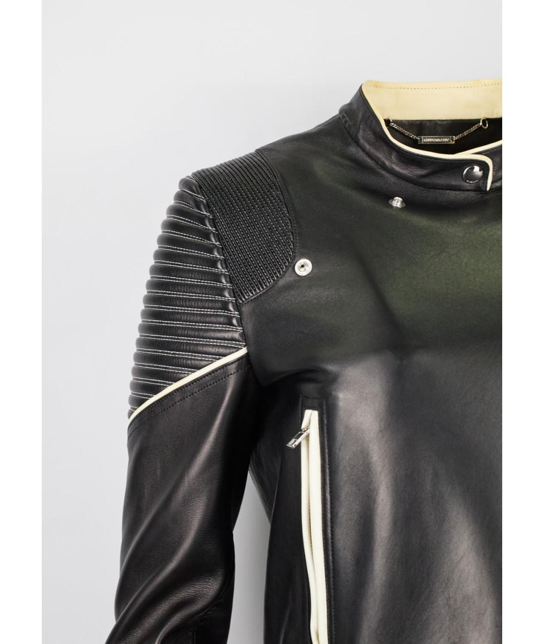 GIVENCHY Черная кожаная куртка, фото 5