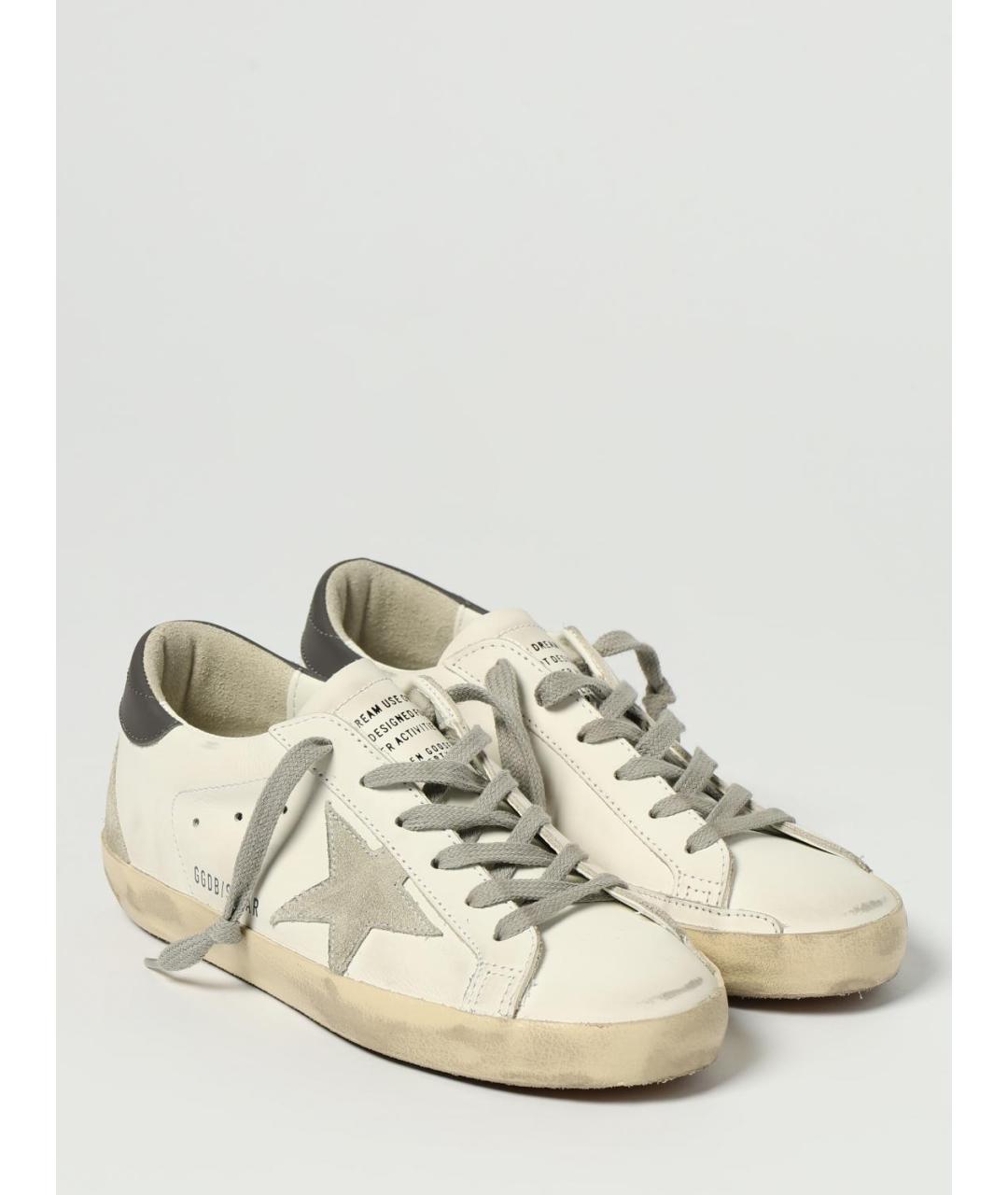GOLDEN GOOSE DELUXE BRAND Мульти кожаные кеды, фото 2