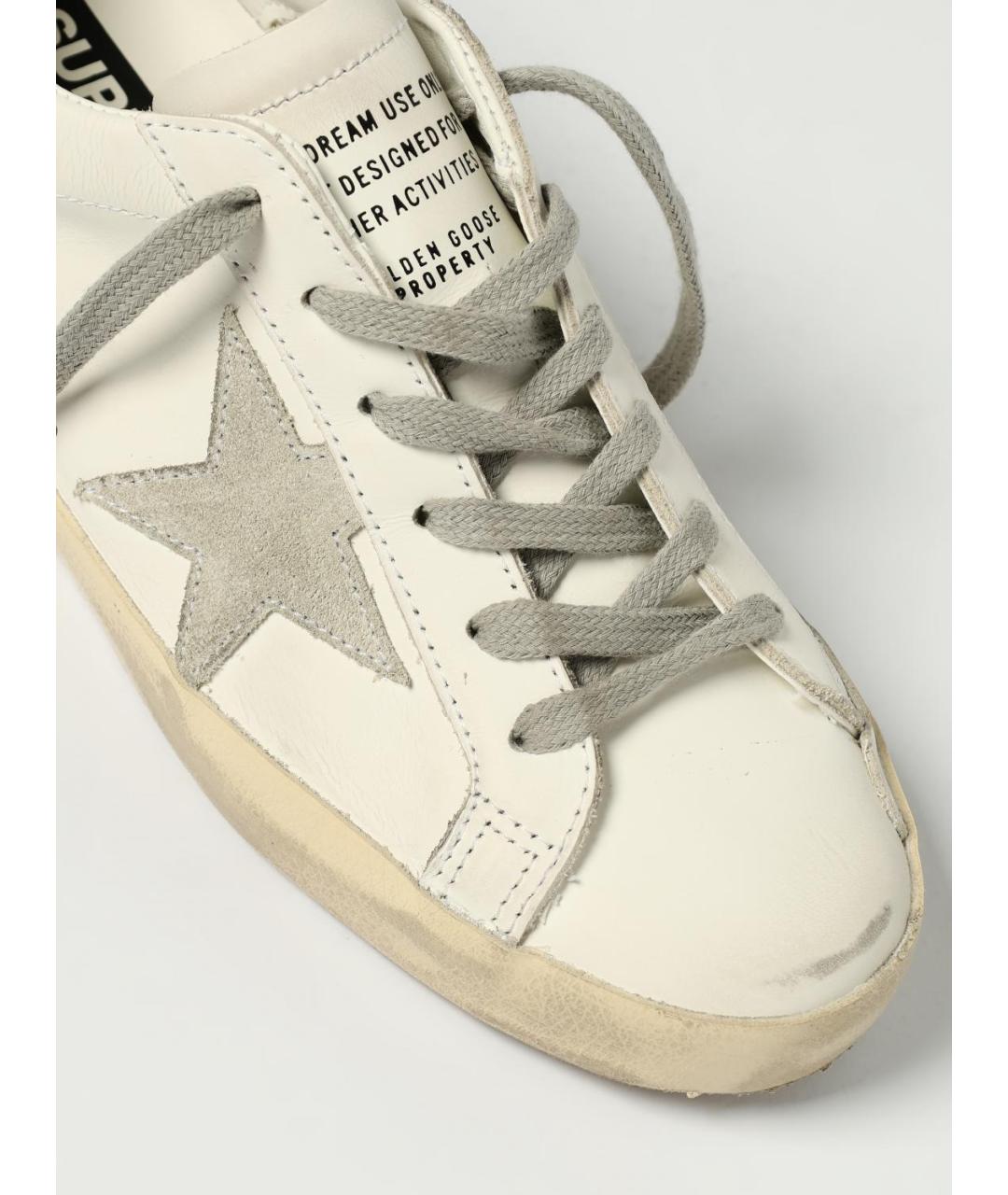 GOLDEN GOOSE DELUXE BRAND Мульти кожаные кеды, фото 4