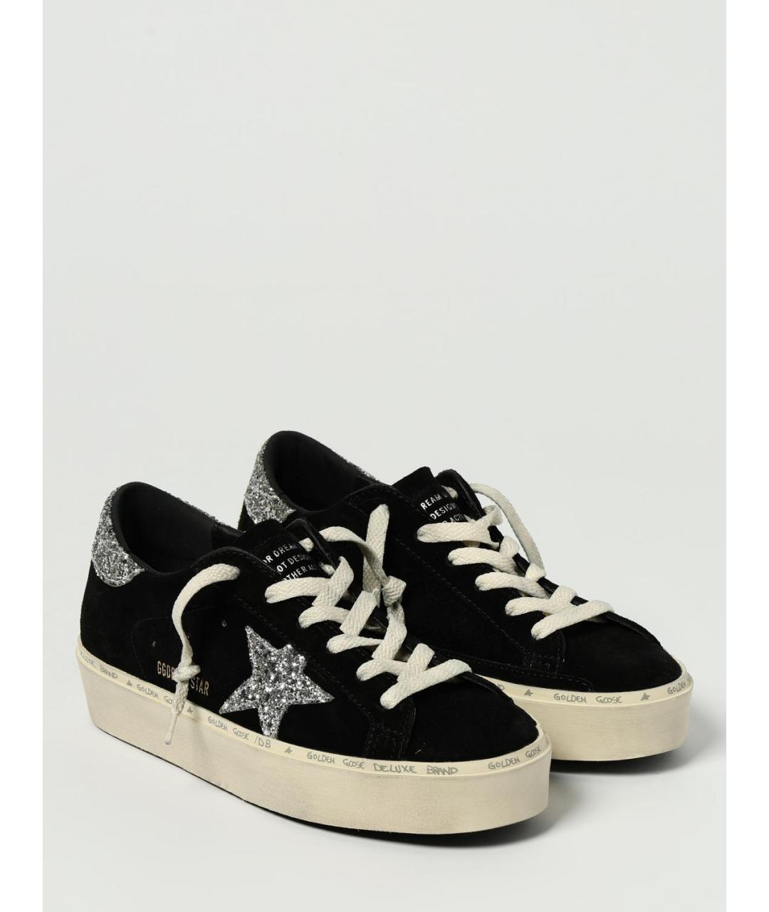 GOLDEN GOOSE DELUXE BRAND Черные кеды, фото 2
