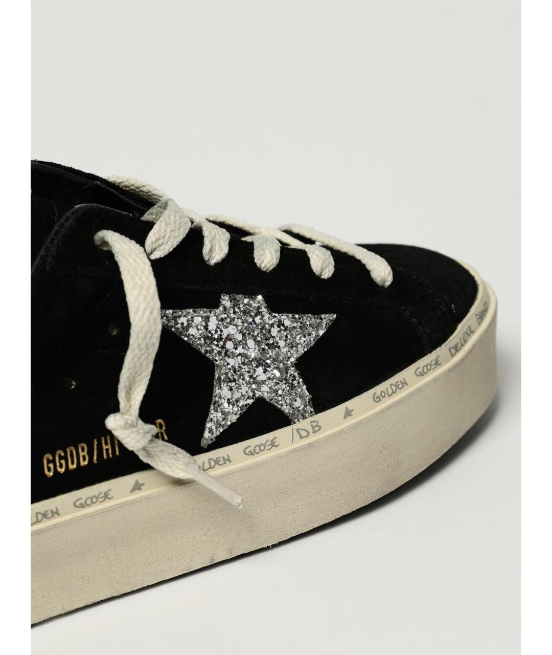 GOLDEN GOOSE DELUXE BRAND Черные кеды, фото 4