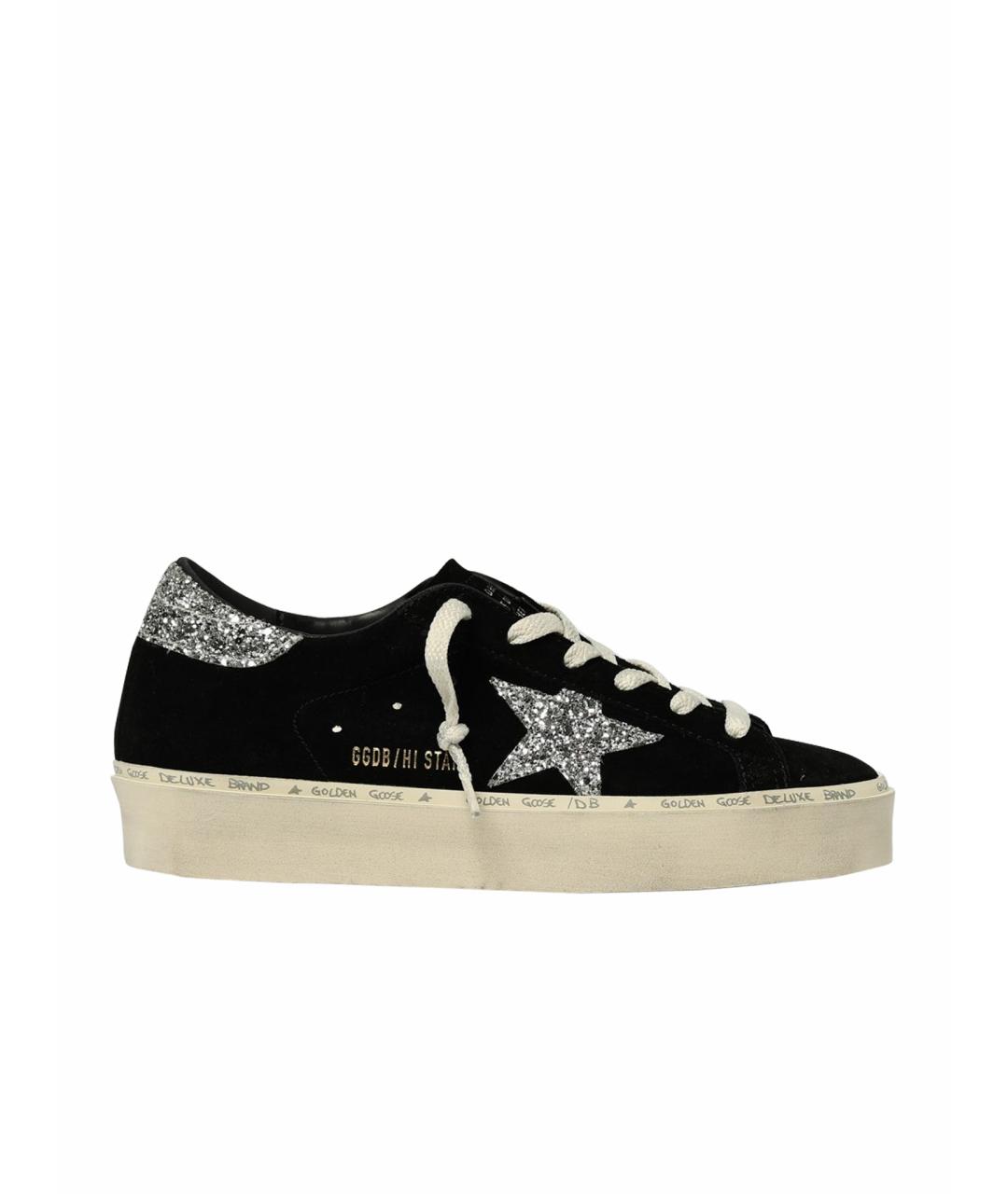 GOLDEN GOOSE DELUXE BRAND Черные кеды, фото 1