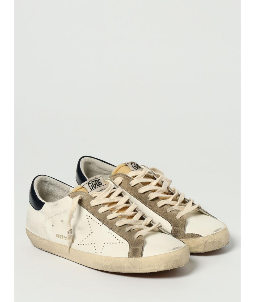 GOLDEN GOOSE DELUXE BRAND Мульти кожаные низкие кроссовки / кеды, фото 2
