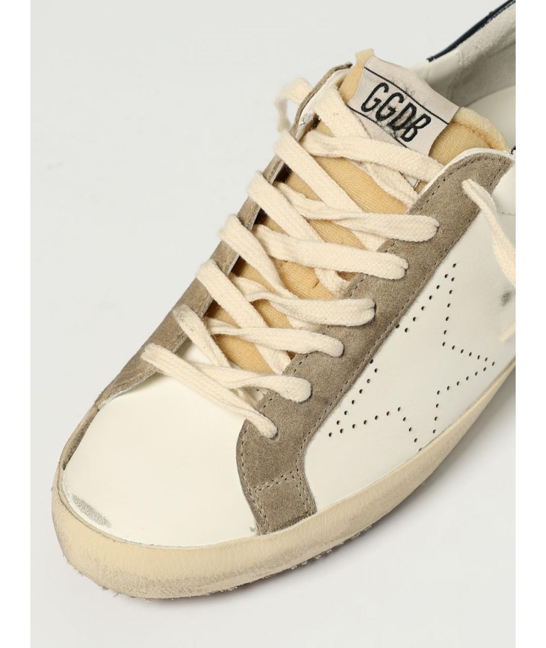 GOLDEN GOOSE DELUXE BRAND Мульти кожаные низкие кроссовки / кеды, фото 4