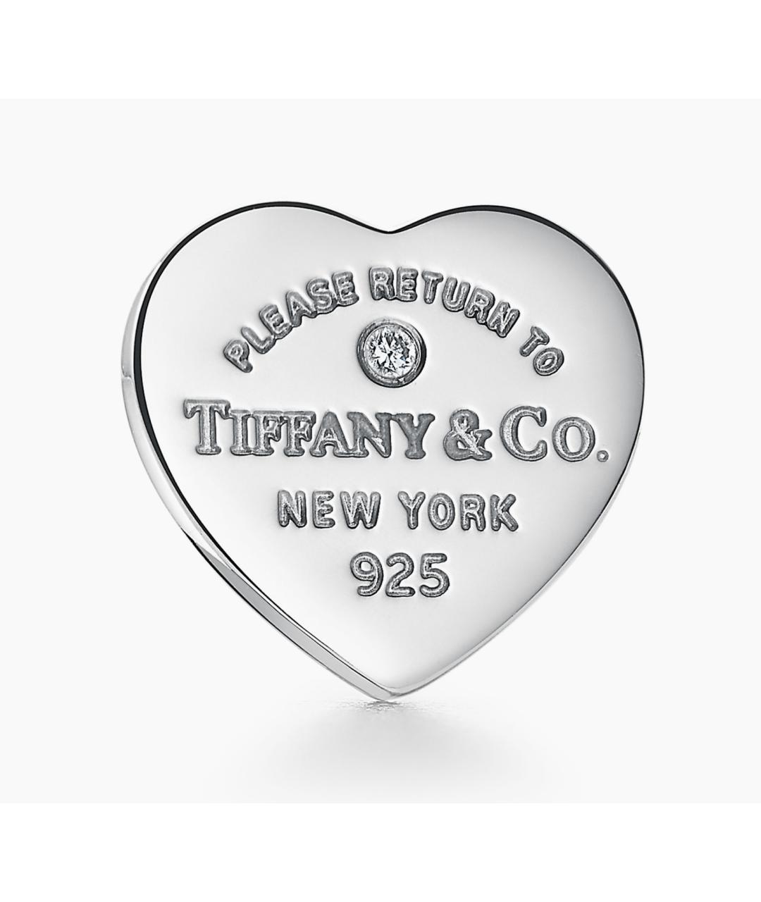 TIFFANY&CO Серебряные серебряные серьги, фото 3