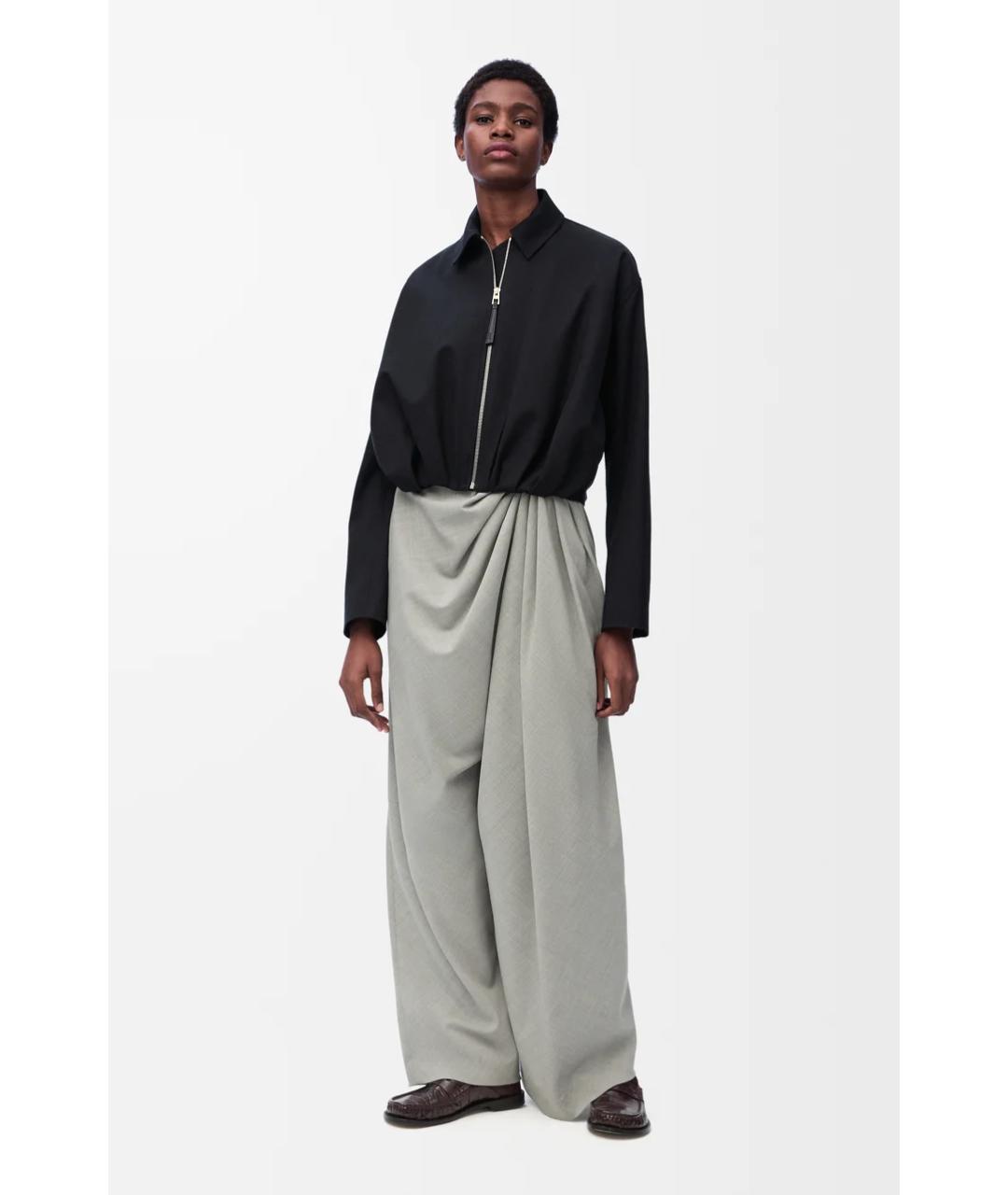 LOEWE Черная хлопковая куртка, фото 2