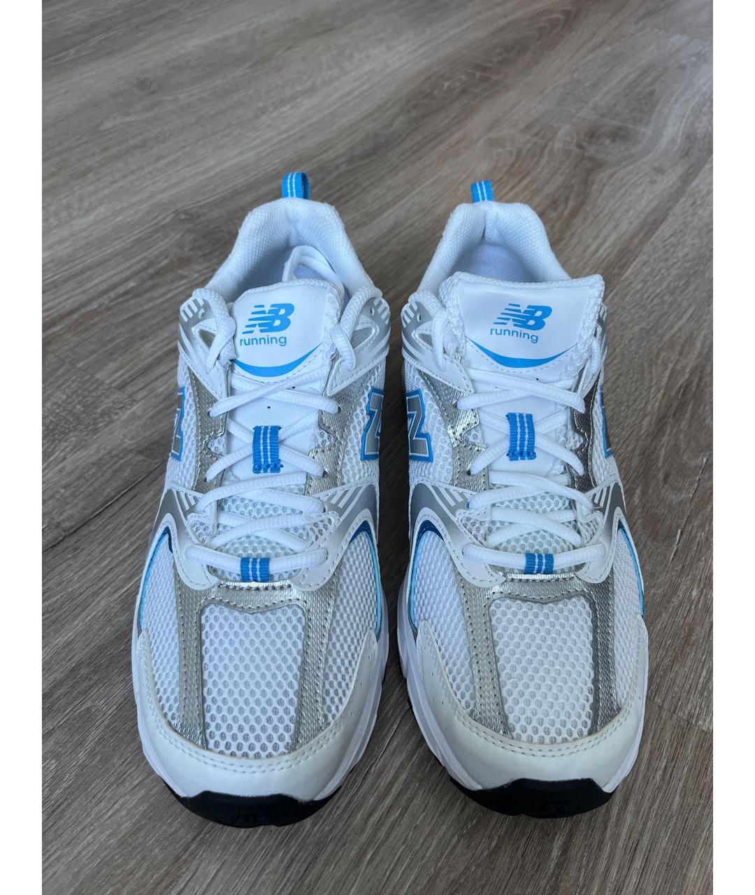 NEW BALANCE Белые низкие кроссовки / кеды, фото 2