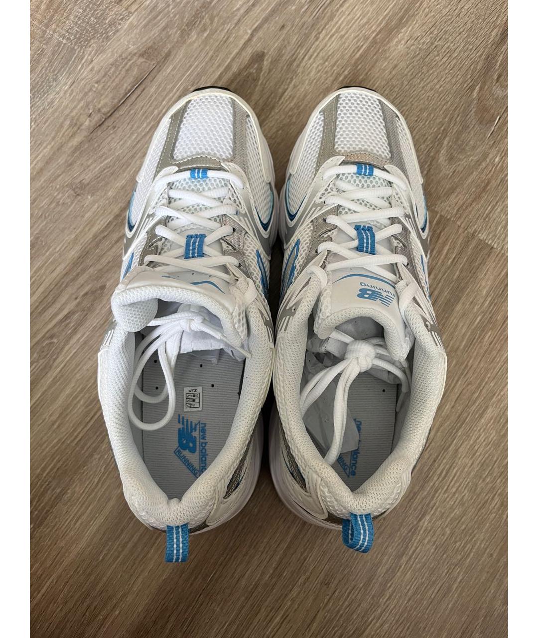NEW BALANCE Белые низкие кроссовки / кеды, фото 3