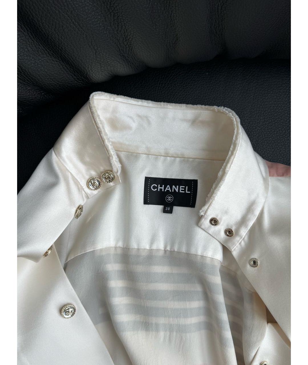 CHANEL Мульти шелковый жилет, фото 3