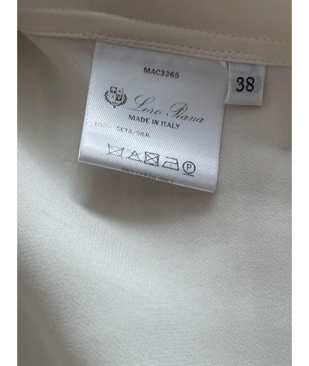 LORO PIANA Шелковая блузы, фото 2