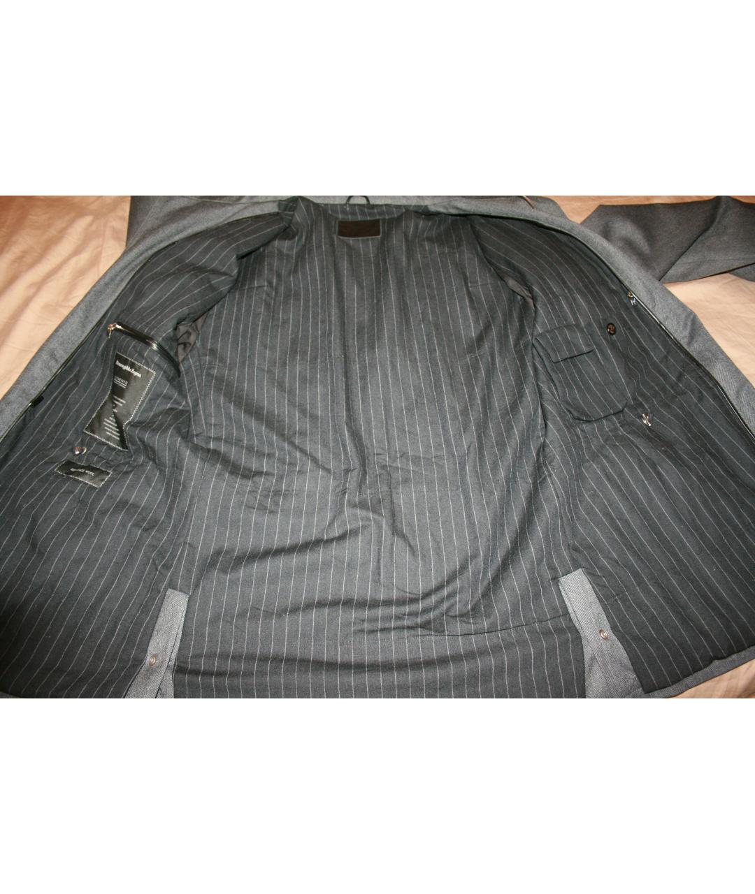 ERMENEGILDO ZEGNA XXX Серая шерстяная куртка, фото 5