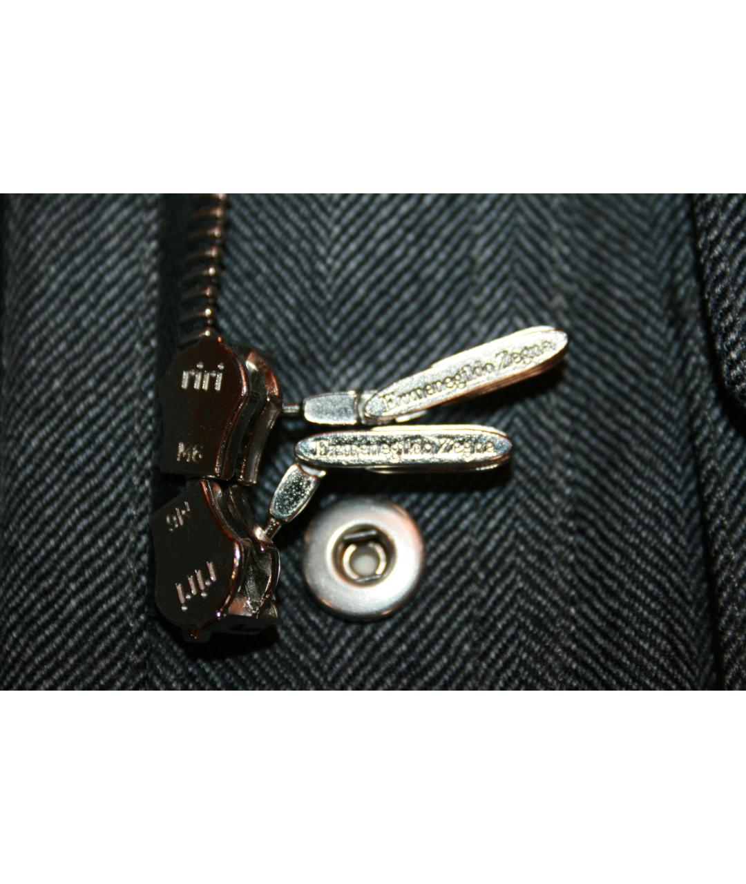 ERMENEGILDO ZEGNA XXX Серая шерстяная куртка, фото 4
